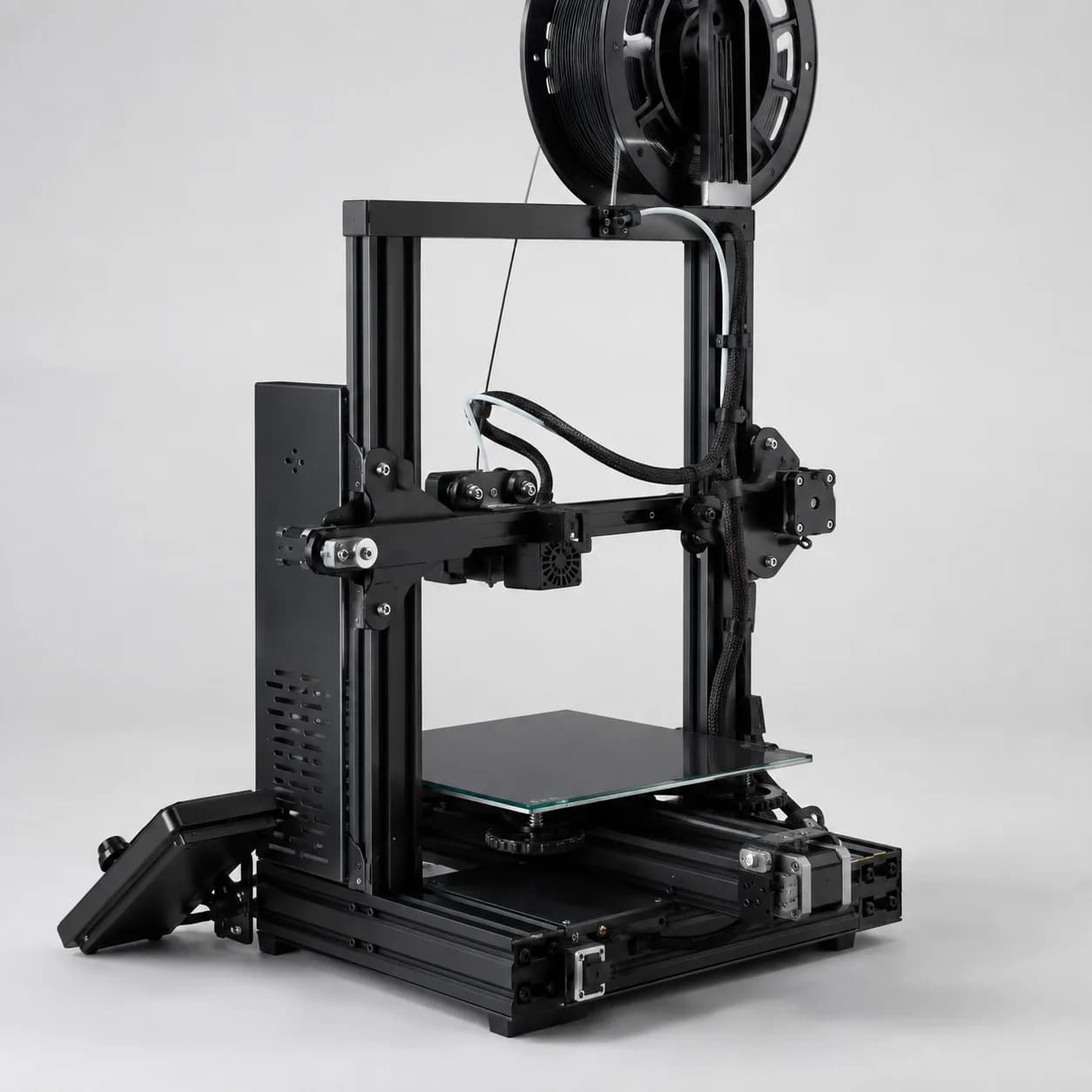 Representative Ender 3 V2 rear engineering view
